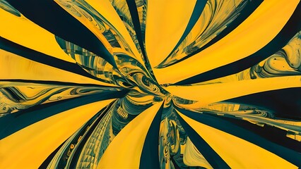 Yellow Abstract Background