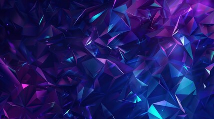 Abstract Geometric Background with Purple and Blue Colors