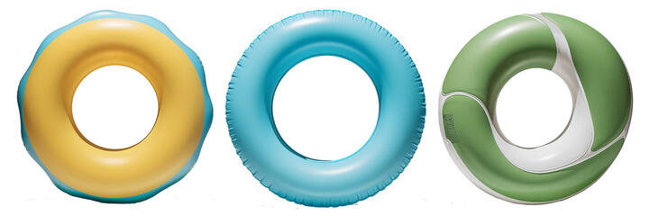 nager bague isolé sur transparent Contexte