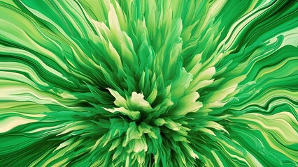 Fototapeta premium Abstract green natural backgound