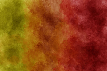 Abstract watercolor hand painted background autumn concept