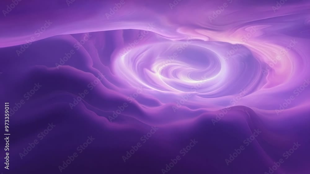 Poster swirling vortex of purple and white energy creates a dynamic abstract background, perfect for projec