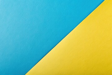 A vibrant background of blue and yellow pastel paper creates a captivating silhouette effect, captivating, blue,silhouette, background, vibrant, pastel, effect