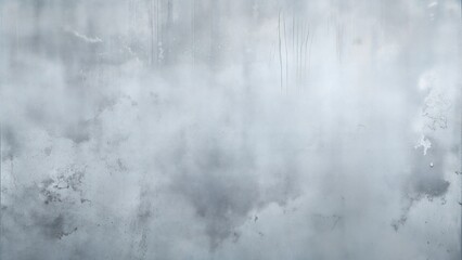 Textured gray background with a foggy appearance, minimalist design, with copy space