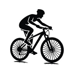 Cycling Silhouette