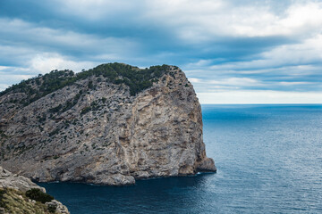 Fototapeta premium Palma de Mallorca, Spain - Island bay scenery