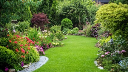 Obraz premium Gardening Magazine Template