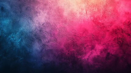 Abstract trendy colorful gradient noisy grain background texture.