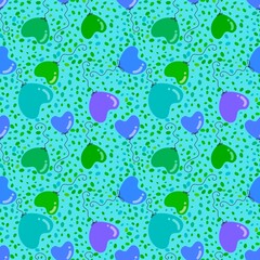 Birthday seamless pattern for wrapping paper and fabrics and linens 