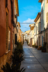 Fototapeta premium Palma de Mallorca, Spain - old city buildings