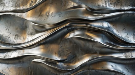 Steel with waves 16 9 proportion