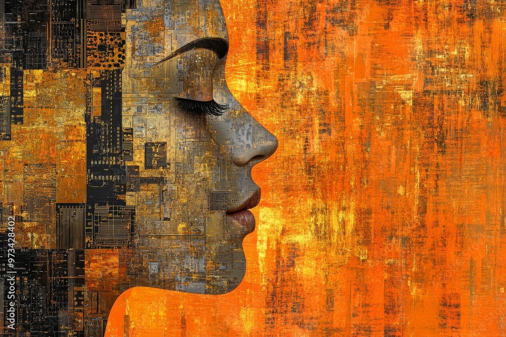 Poster neural implant neuroprosthetics bioaugmentation neural latency and neural latency womans face integr