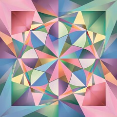 Obraz premium Creative abstract pastel colors geometrical background