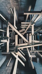 Abstract geometric background of the concrete