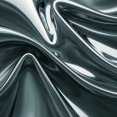 Fototapeta premium Silver metal background chrome texture