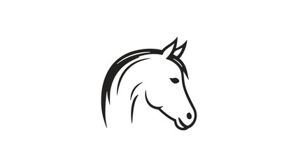 horse head illustration