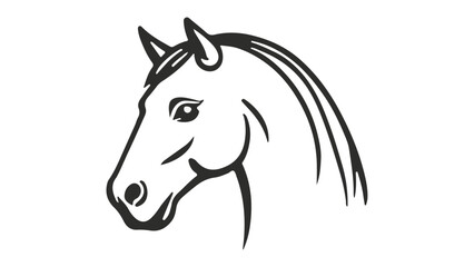 horse illustration vector
