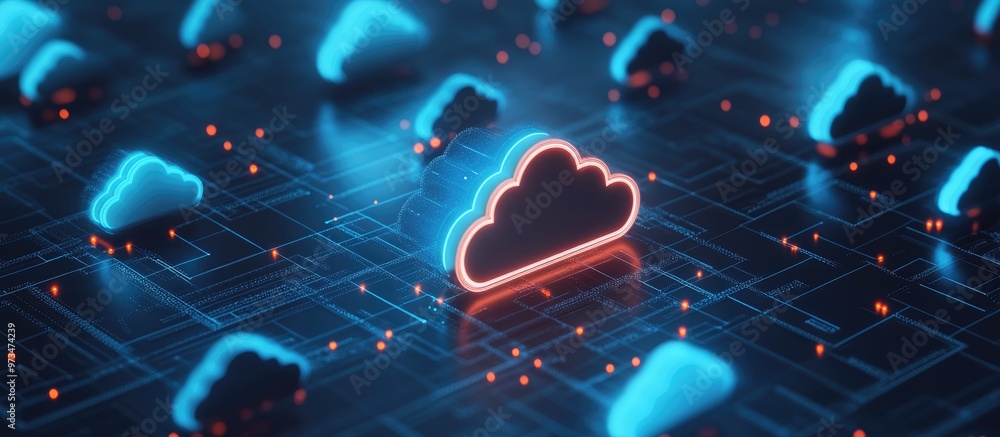 Poster data management and transfer via cloud technology modern internet solutions for data exchange set ag