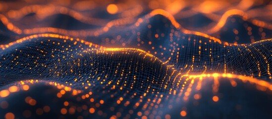 Website Data Network Application Concept