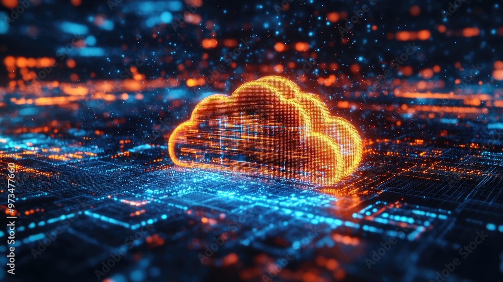 Poster big data technology for cloud storage and online backup services focusing on digital server applicat