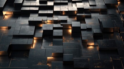 Fototapeta premium Dark metallic texture backdrop