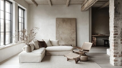 nordic home design, i can help create a tranquil atmosphere with scandinavian home decor, using wood and stone for a natural vibe reminiscent of nordic landscapes