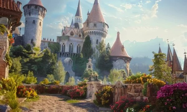 Dreamy fairytale castle venue fit for a princess bride, Video