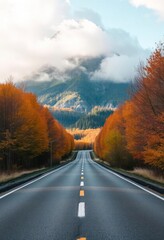 Fototapeta premium Road view