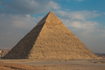 Different views of the Great pyramids of Giza and the Sphinx statue. 
A collection of styles from the place shows the sunset and clouds behind the Pyramids. 
Different angels also available. 