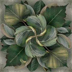 Obraz premium Floral Design. Leaves