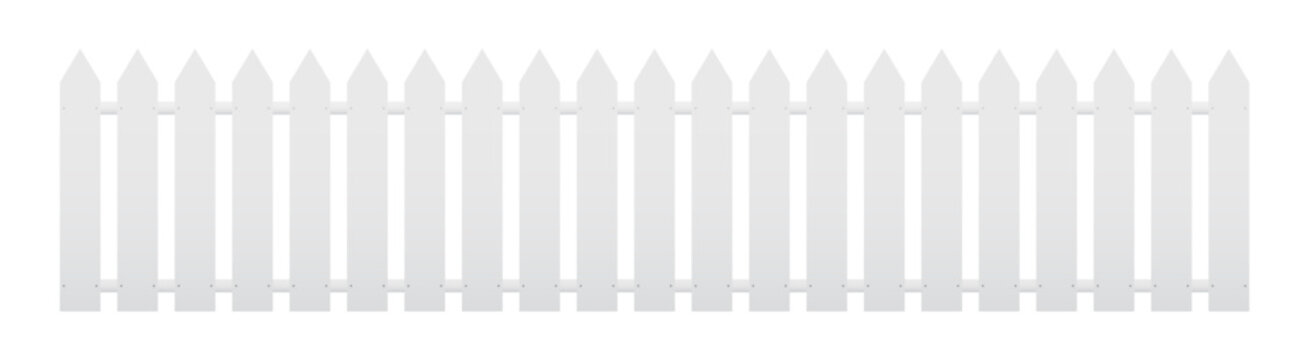 fence isolated on white background