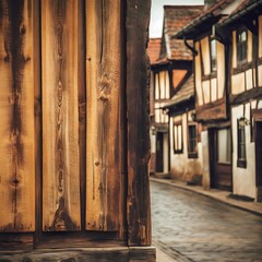 Timber wood wall plank vintage background.