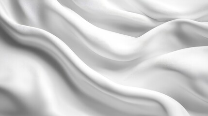 Obraz premium Elegant white background with light shadowing and smooth gradients, ideal for creating a fresh and modern look in design projects