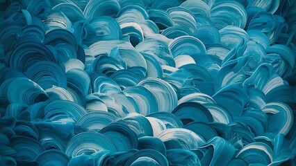 Fototapeta premium Blue paint texture background
