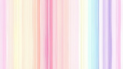 Obraz premium Abstract seamless vertical stripes with a gradient of rainbow colors in pastel tones