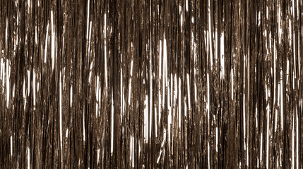 shimmering straight tinsel garland curtain texture in a solid metallic khaki color