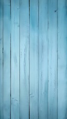 Naklejka premium Sky-blue pastel color painted wooden texture, wallpaper and background