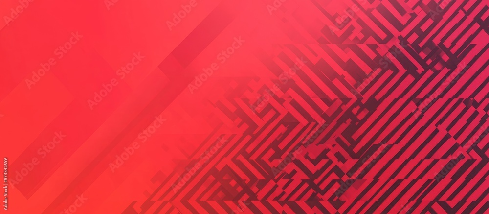Poster abstract red houndstooth pattern background digital artwork