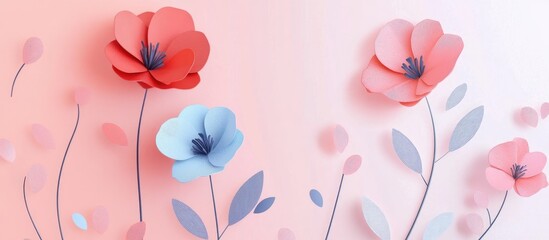3D Wallpaper In Contemporary Style Floral Rustic Pattern