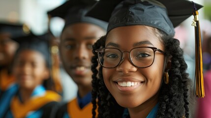 Fototapeta premium Joyful gathering of drummers playing music outdoors, sharing smiles and rhythm in a vibrant community setting.
