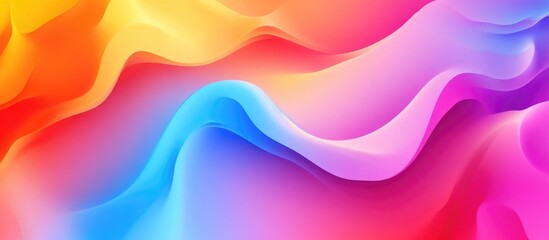 Obraz premium Abstract gradient background in vibrant colors creating a dynamic and modern aesthetic for various design applications