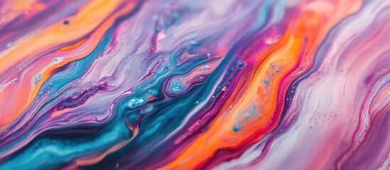 Abstract acrylic background featuring a marble style with paint stroke texture Suitable for web and game design Grunge mud art Macro perspective of a hand painted canvas artwork with surreal effec