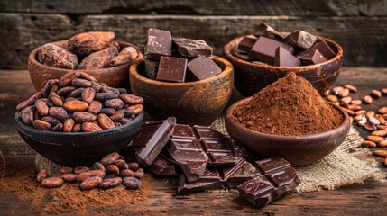 Organic Chocolate: Made with organic cocoa beans, this chocolate is free from artificial additives and sweeteners, delivering a rich, pure taste that's naturally satisfying.
