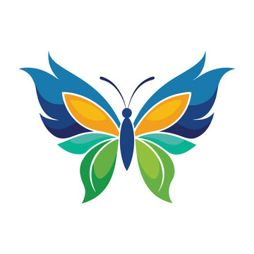 vector beautiful butterfly