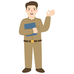 pegawai sipil negara indonesia People in government job character