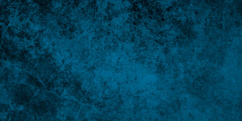 Beautiful abstract grunge decorative dark cyan wall background, dark blue color abstract grunge textured old rustic surface with spots and scratches for grunge decorative stucco black background.