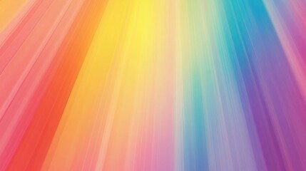 Obraz premium Beautiful LGBTQ background featuring vibrant rainbow colors, with soft gradients and smooth textures, symbolizing diversity and pride