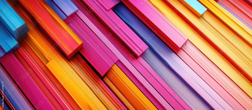 Poster abstract colorful background featuring diagonal patterns