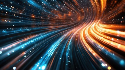 Fototapeta premium Abstract background with long exposure effects