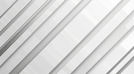 Obraz premium Abstract design featuring diagonal lines and a gradient of white shades, suitable for backgrounds or modern graphics.